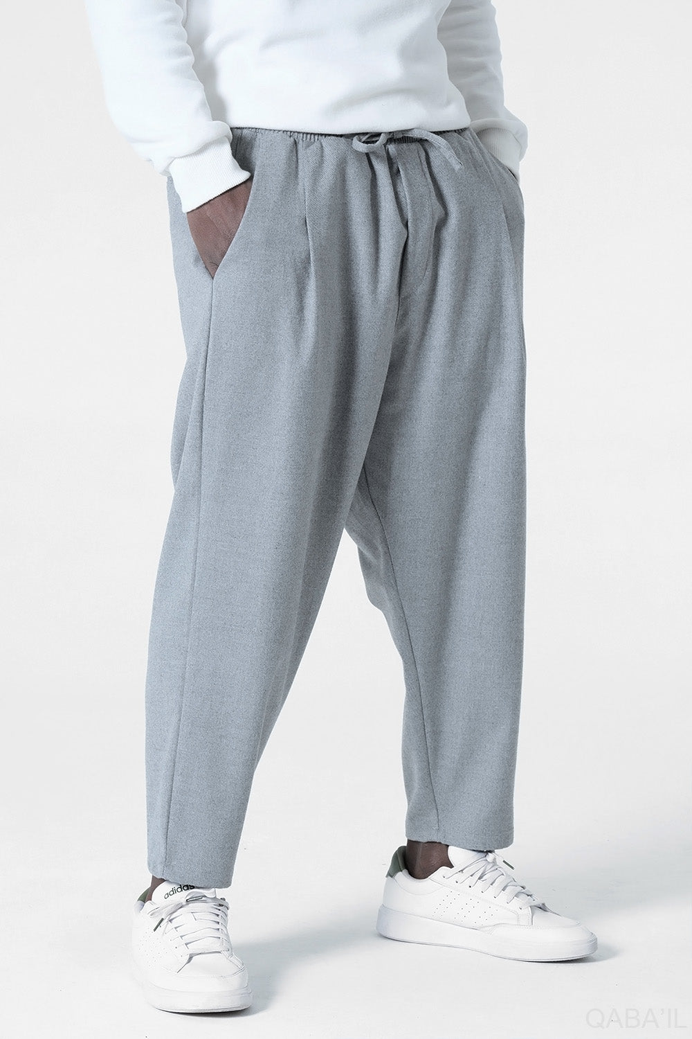 QL Classik Winter Sarouel in Hellgrau