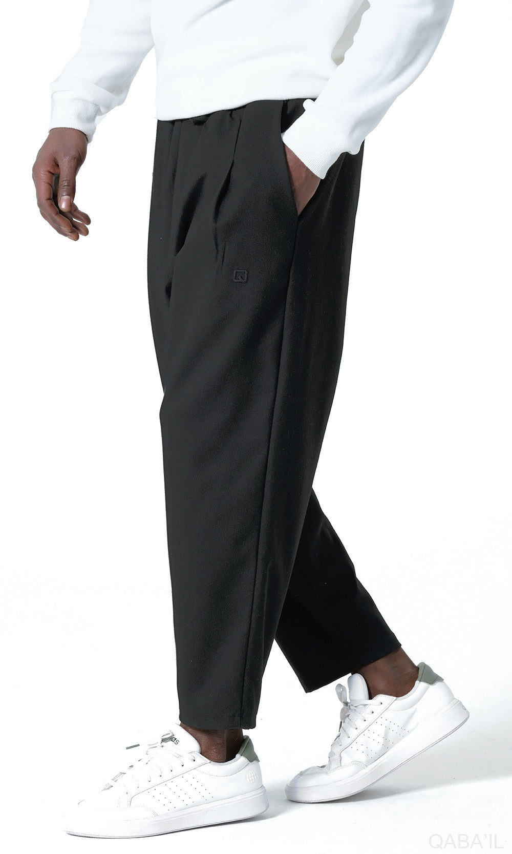 QL Classik Winter Sarouel in Schwarz