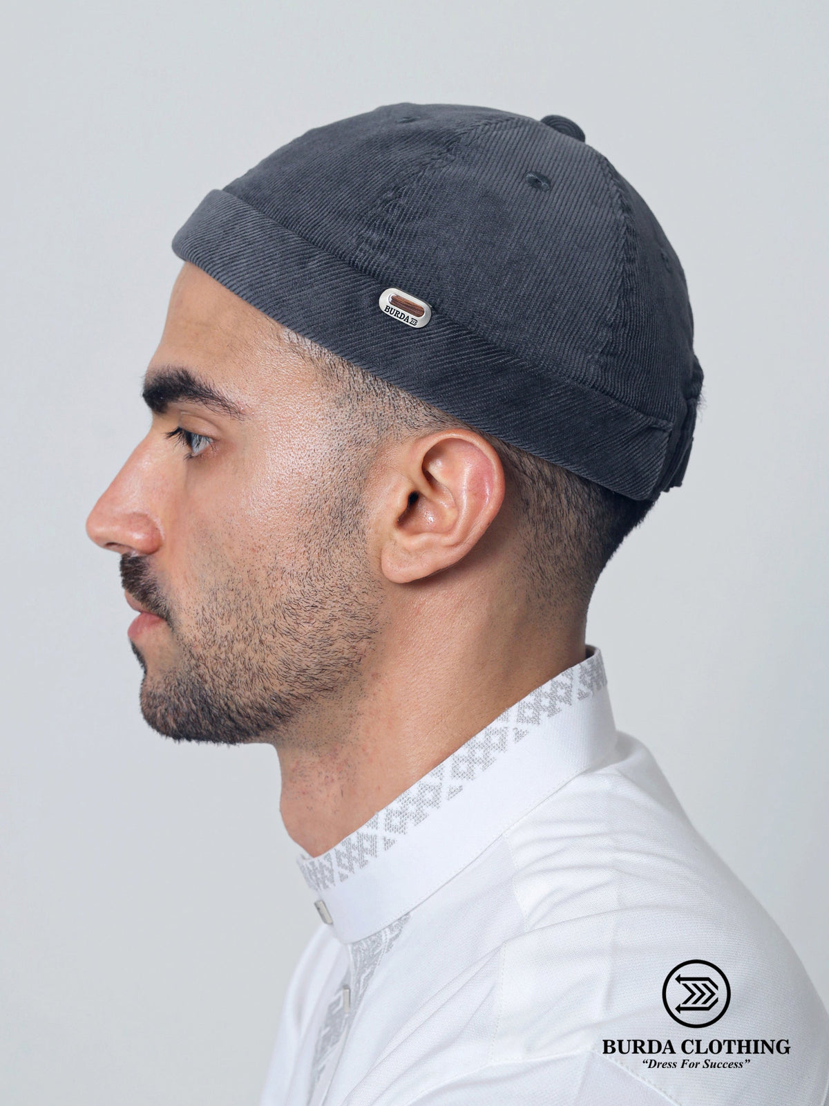 Corduroy Brimless Hat
