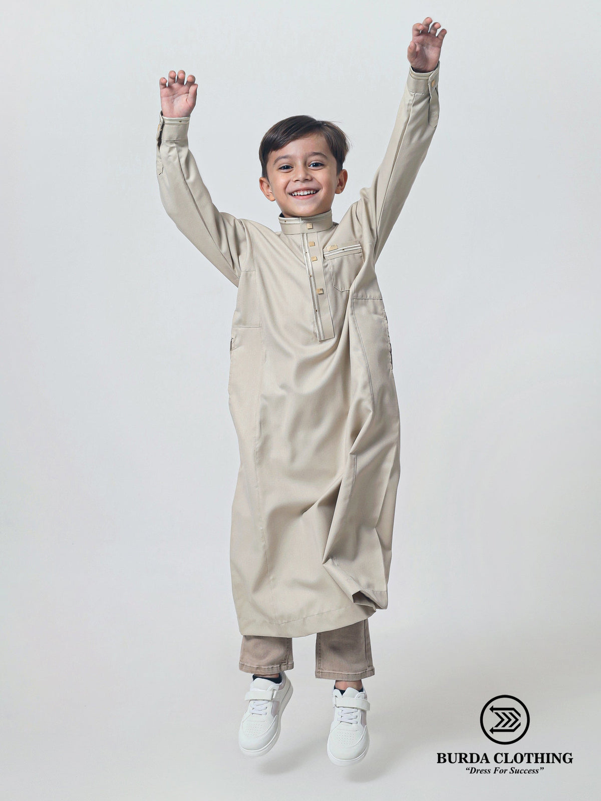 Kids Thobe 306 Gold